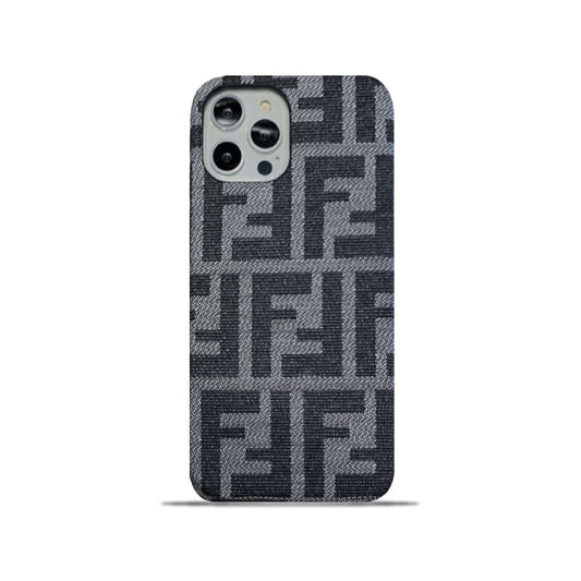 Classic Fendi iPhone Case Gray-JDK241420