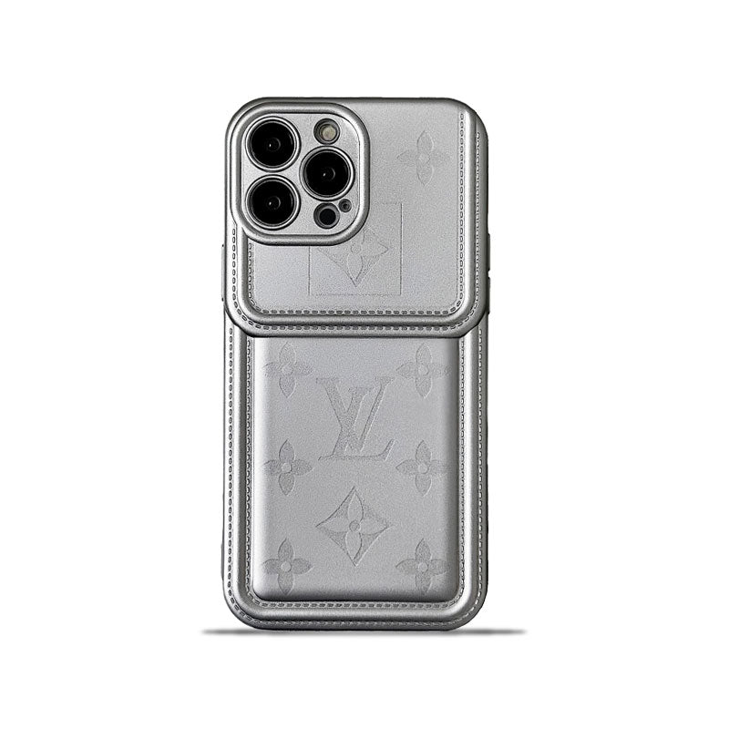 Silver  Monogram iPhone Case -Big printing-SYH231201