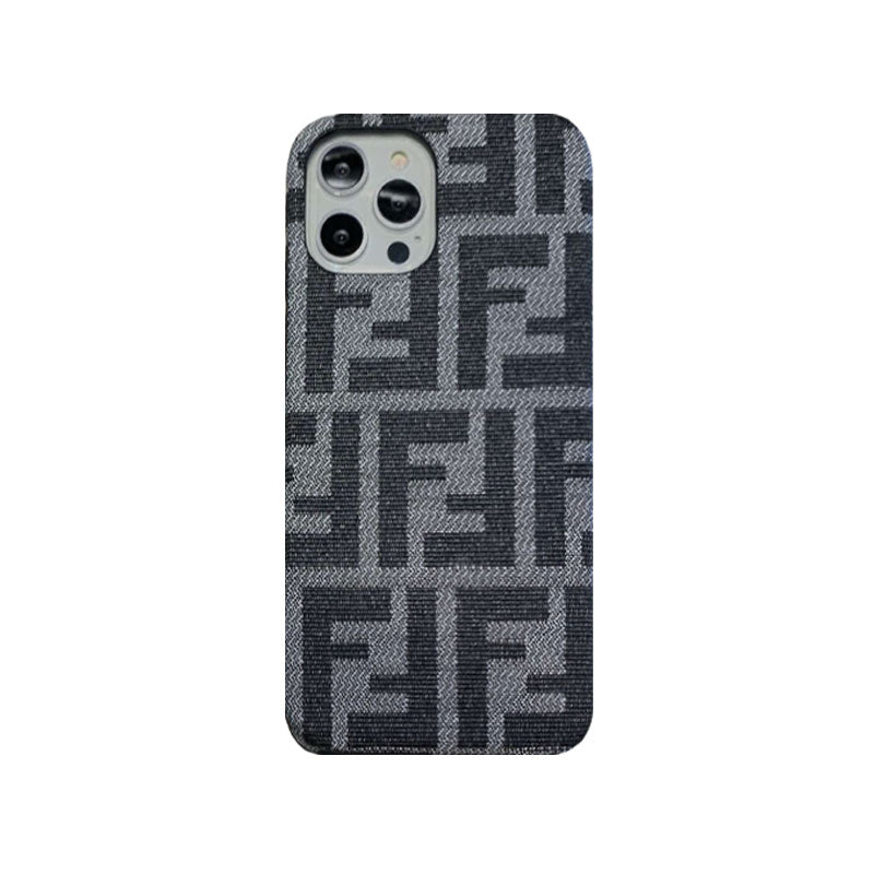 Classic Fendi iPhone Case Brown-JDK241420