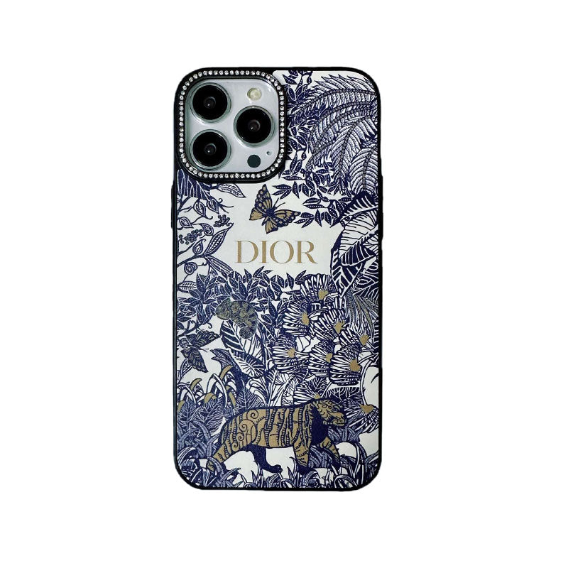 Blue CD iPhone Case-SL231120