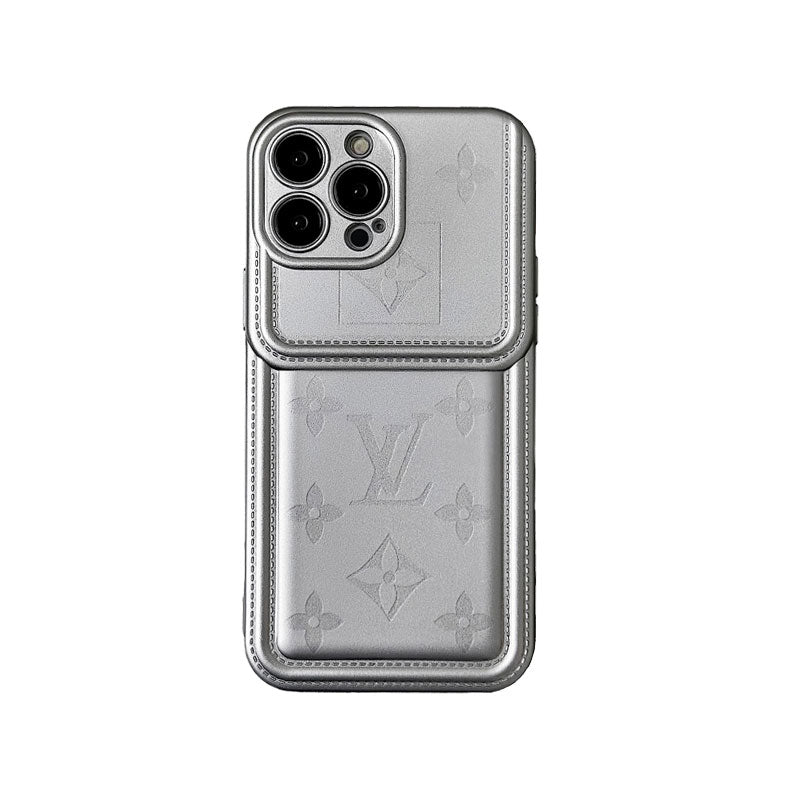 Silver  Monogram iPhone Case -Small printing-SYH231201