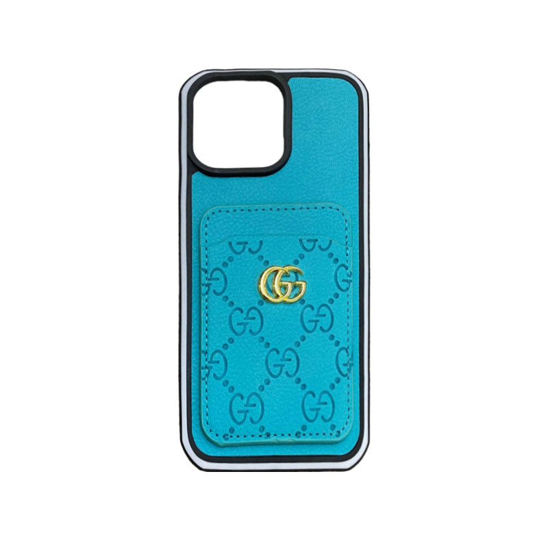 GG iPhone Case With Card Holder  Blcak -KBK240424