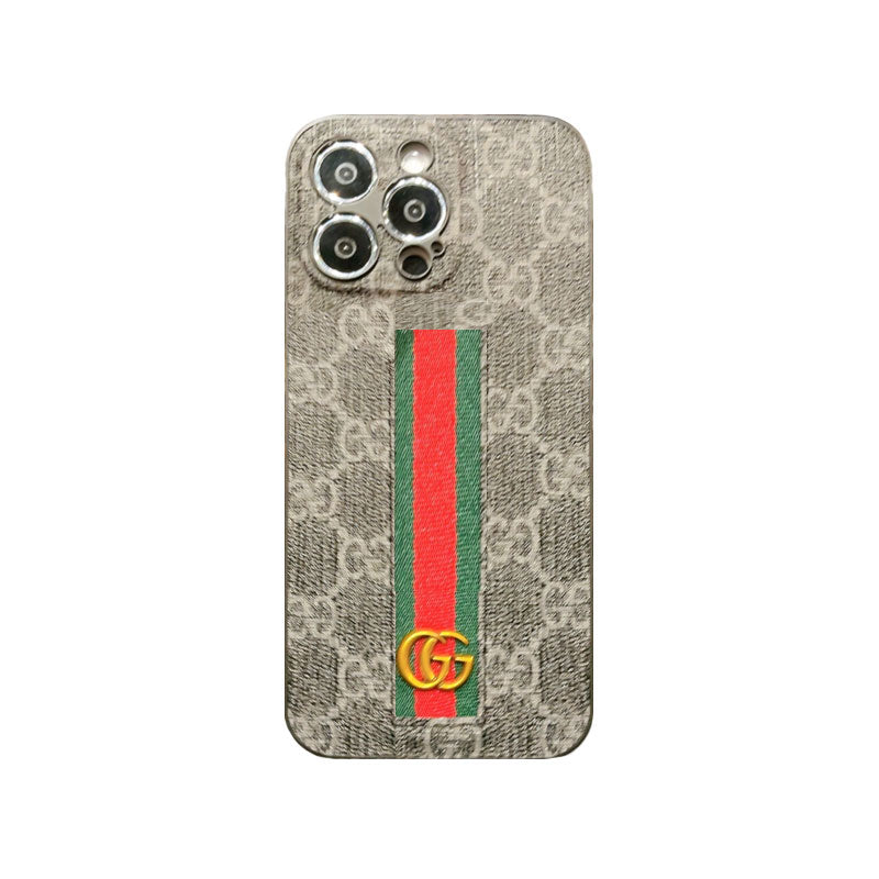 Classic GG iPhone Case Brown -JD240424