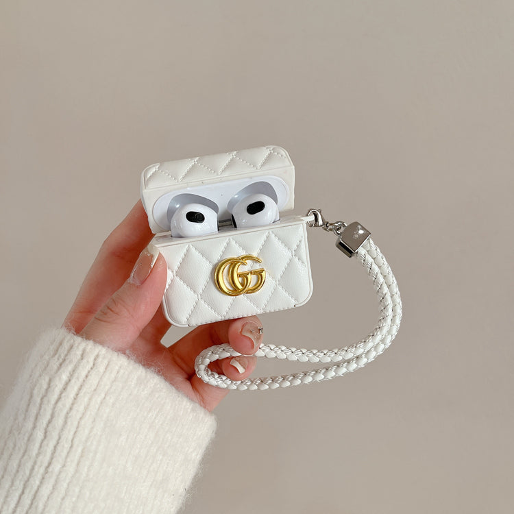 Luxury GG AirPods Cases White-LGB240424