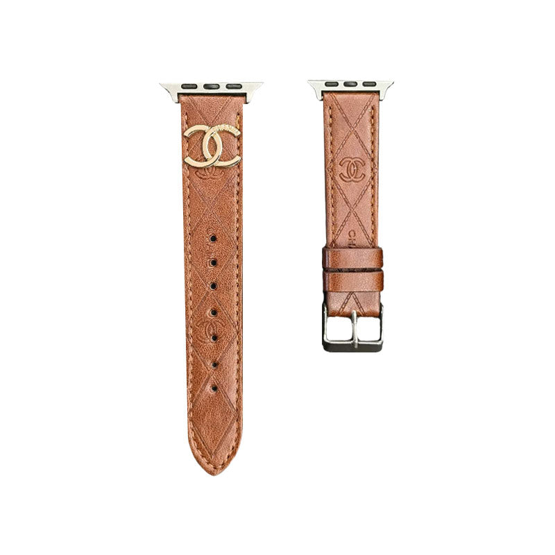 Luxury CC  Apple Watch Band Pink-YHK2405059