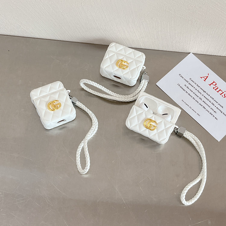 Luxury GG AirPods 3rd Generation Cases White-LGB240424