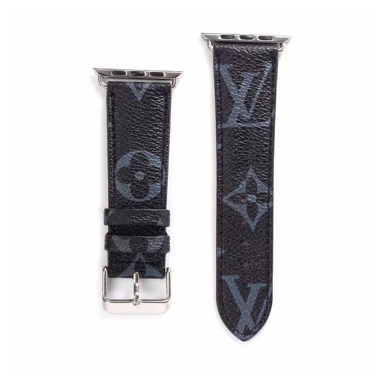 LV BLK MONOGRAM LEATHER