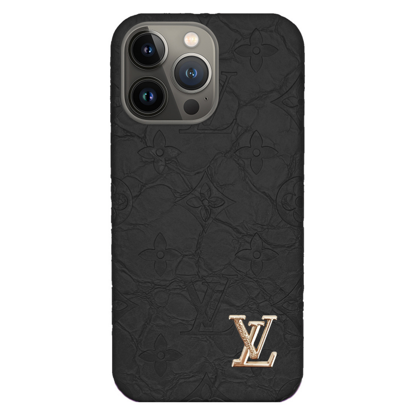 'LV' HAMMERED EFFECT IPHONE CASES | Shine