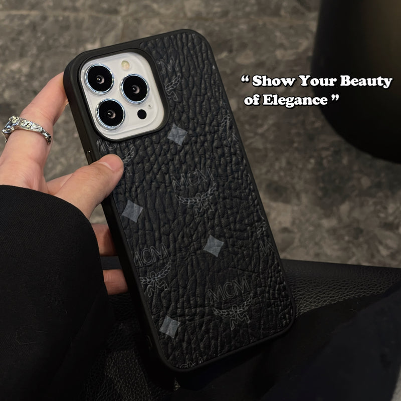 MCM iPhone Case  Black-MCK240603