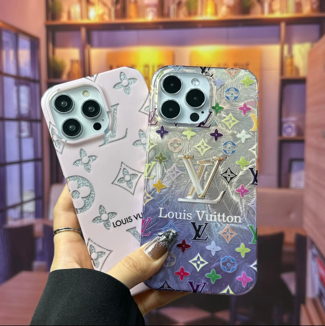 LV  Shine x Mono iPhone Case