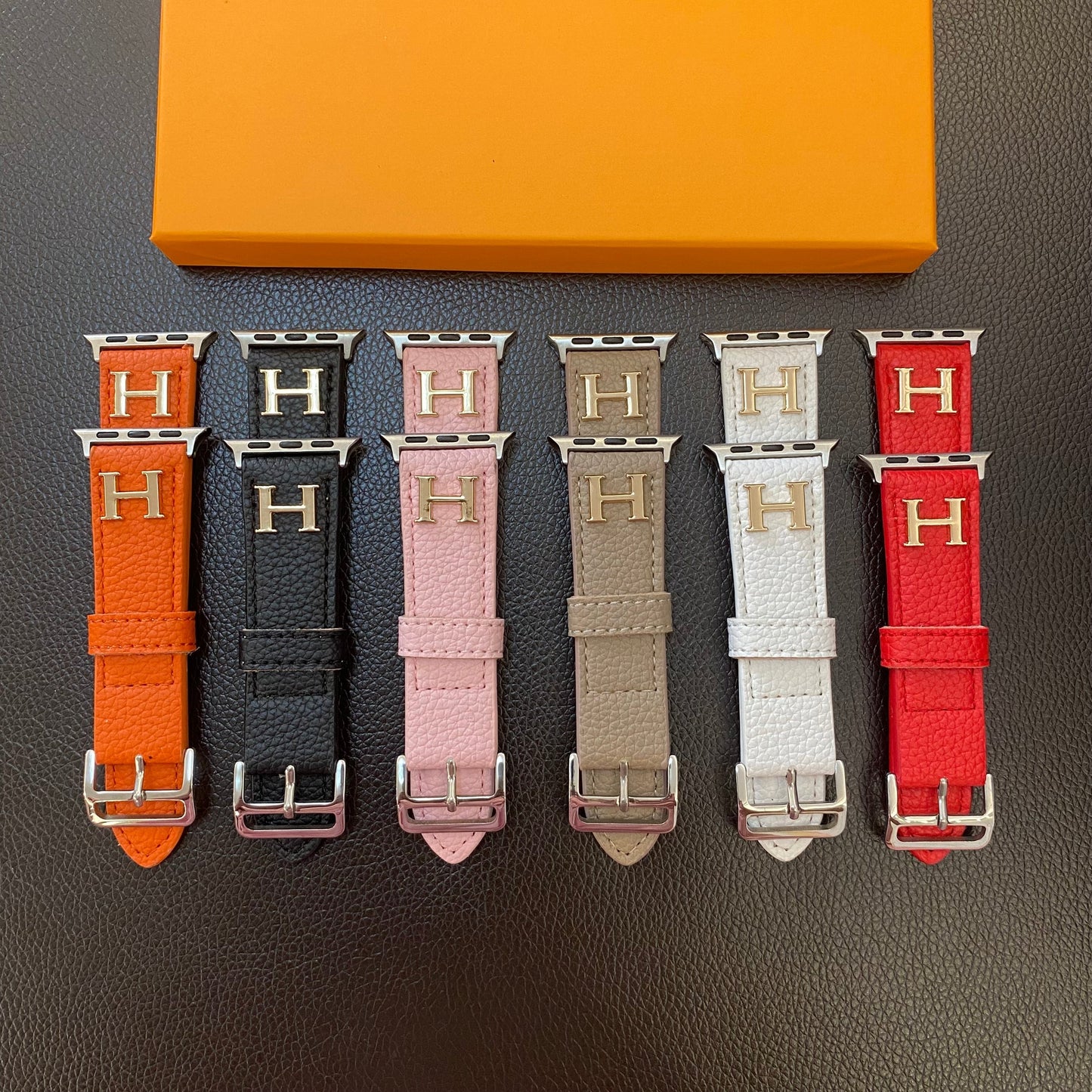 Hermes Apple Watch Band Orange-ZP240509