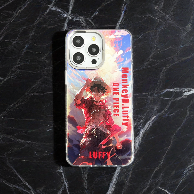 Limited Phone Case | OP | Straw Hat Boy Silver Phone Case