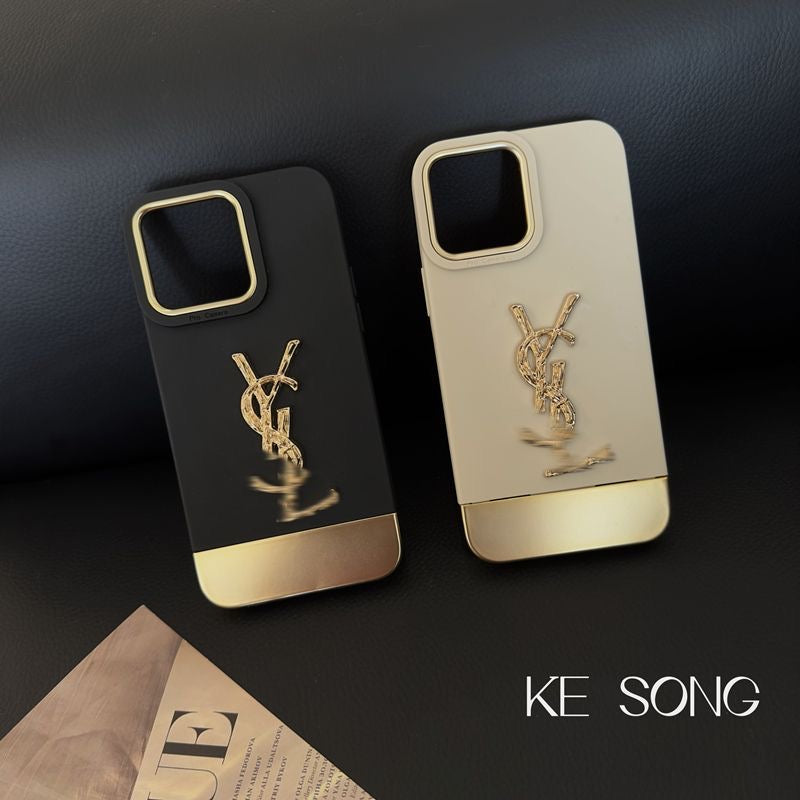 Luxury YSL iPhone Case (Color 1/2 With Crystal bracelet)