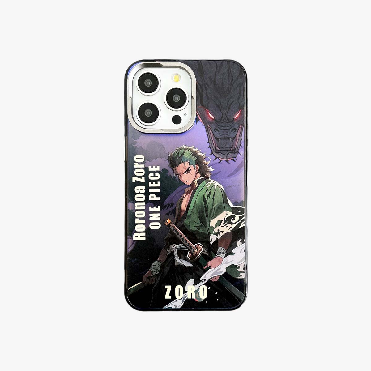 Limited Phone Case | OP | The Samurai with three swords Silver Phone Case