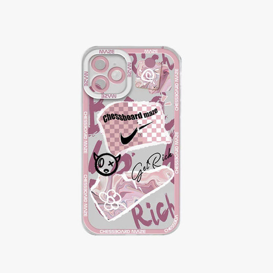 SALE | Limited Phone Case | Pink Lava Flow Street Art