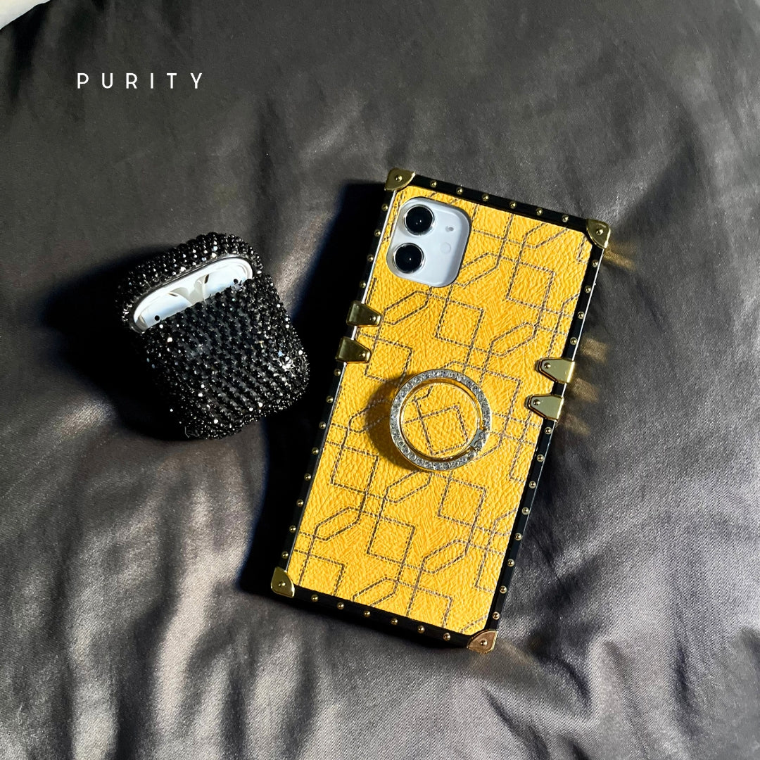 Samsung Case with Ring "Yellow"