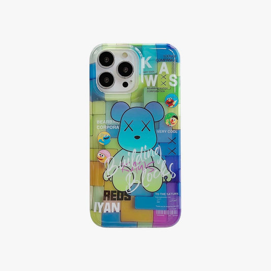 Limited Phone Case | KS Jenga Bear Blue