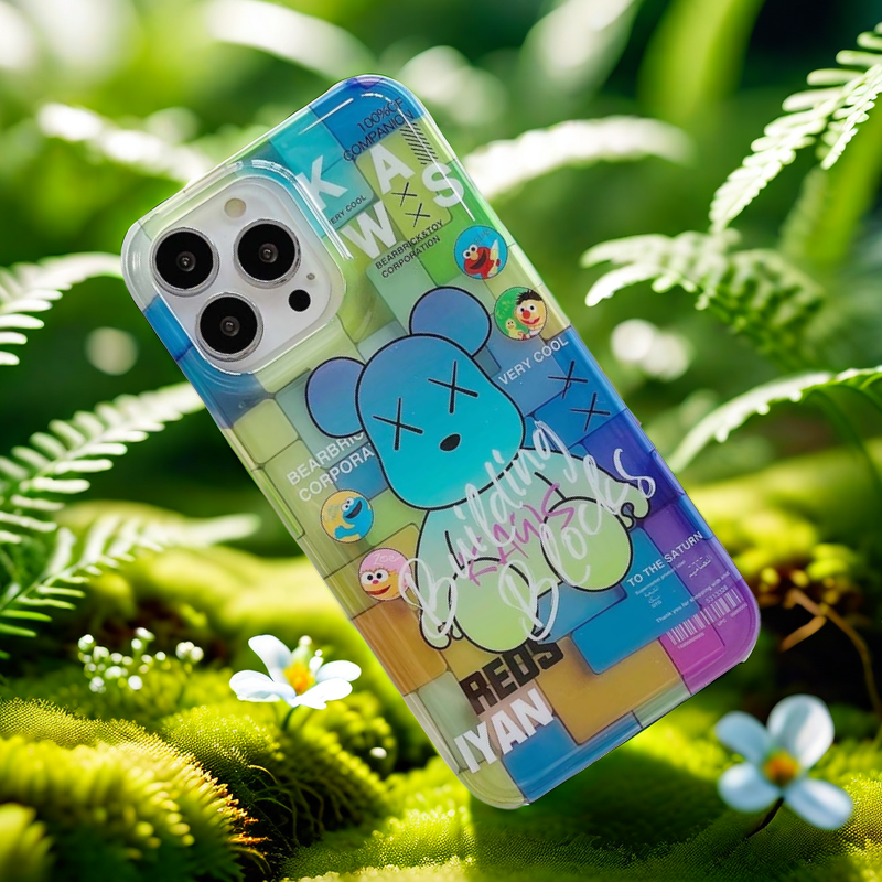 Limited Phone Case | KS Jenga Bear Blue