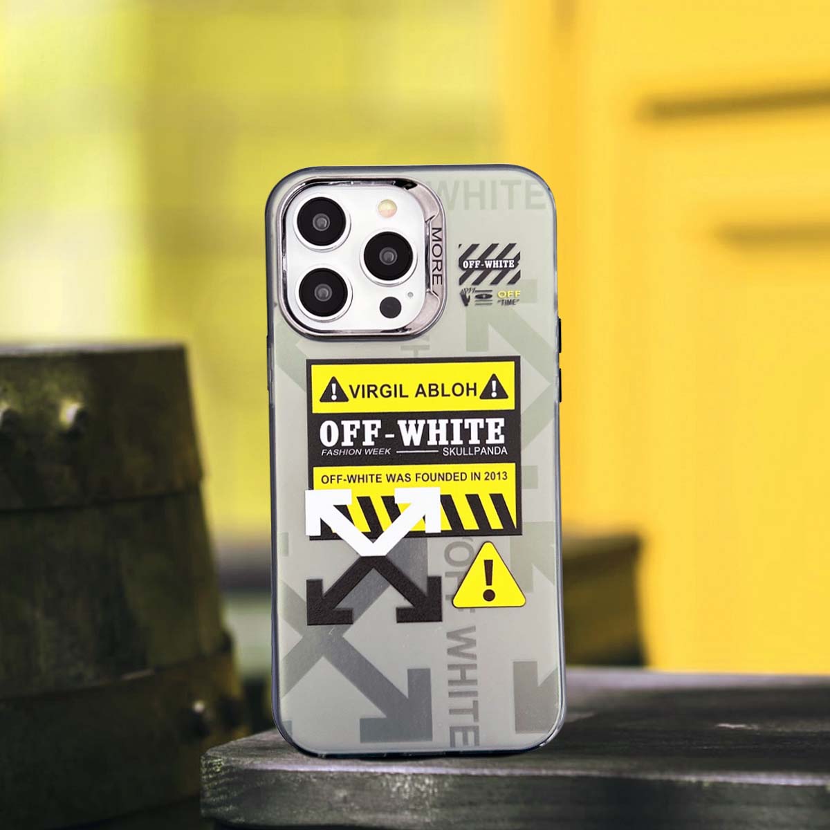 Limited Phone Case | OW Yellow Signpost