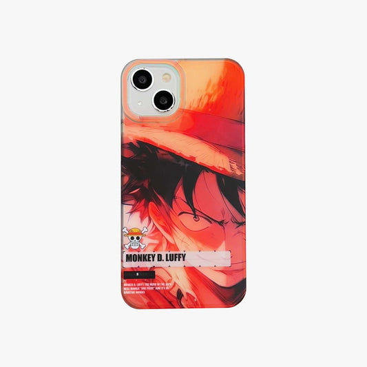 Limited Phone Case | OP Laser Color Changing Luffy