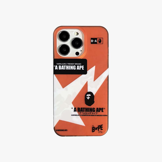 Limited Phone Case | APE Laser Color Changing Orange