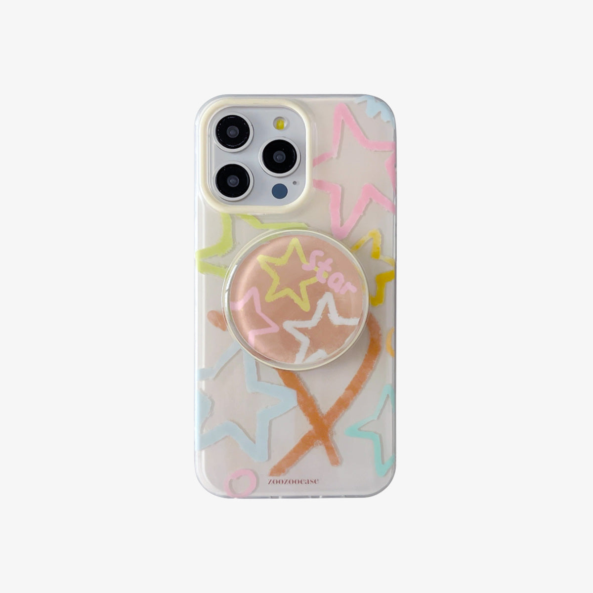 Magsafe Phone Case | Colorful Star With Magnetic Holder