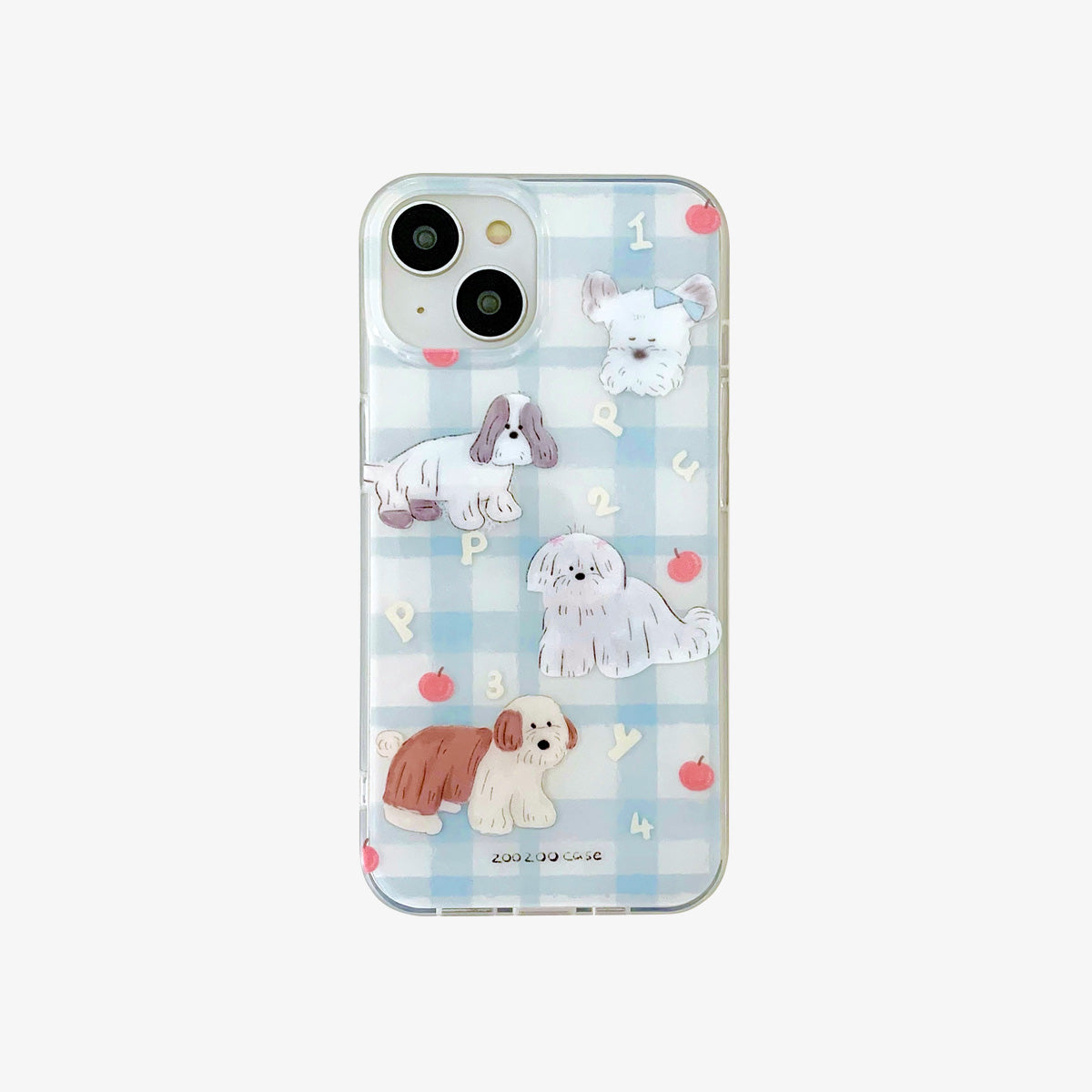 Limited Phone Case | Blue Plaid and the Dogs