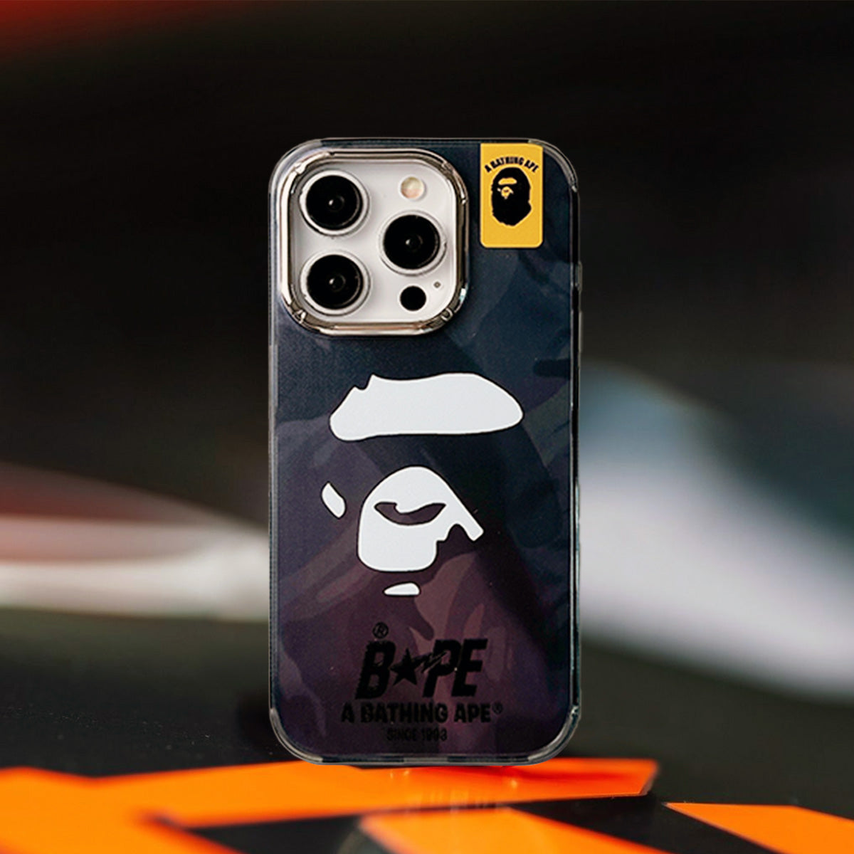 Limited iPhone Case | APE Black Head 1