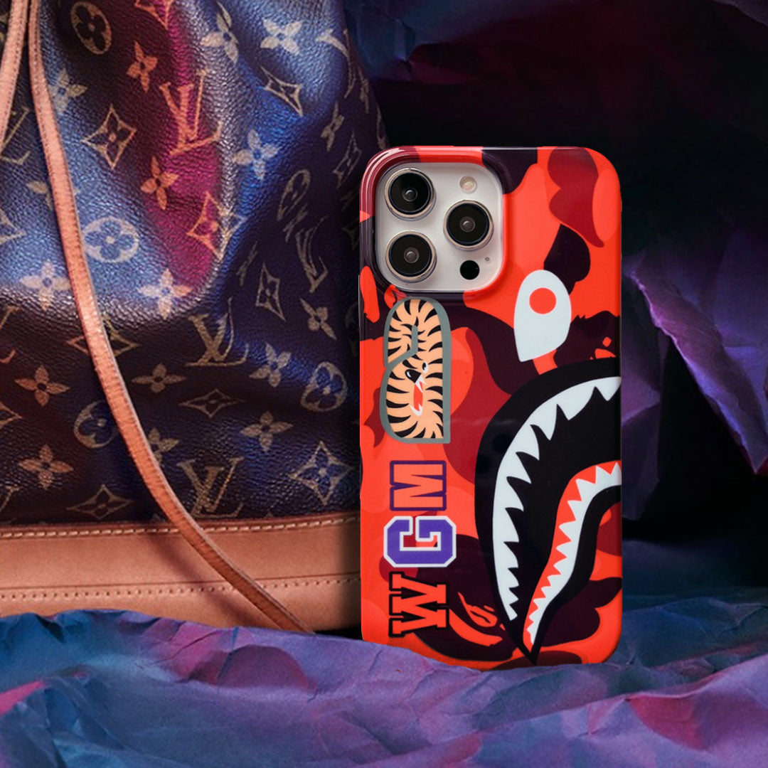 Limited Phone Case | APE Red Shark