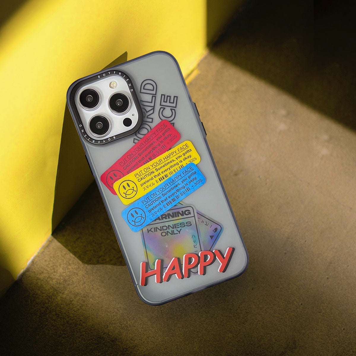 Limited Phone Case | Put On Your Happy Face