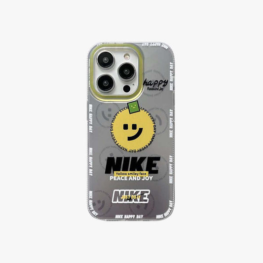 Reflective Phone Case | NK Yellow Smile Face