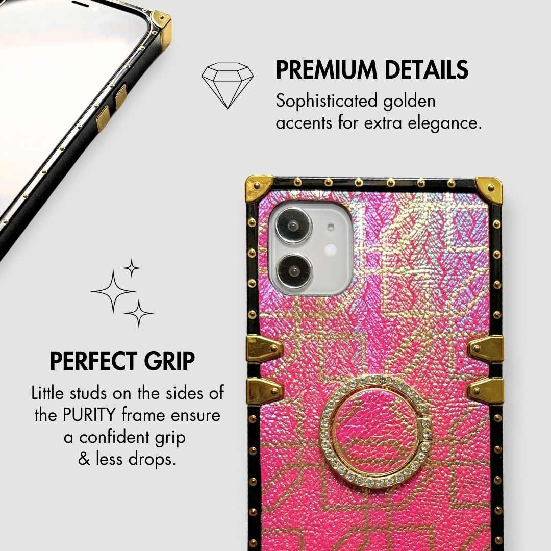 Samsung Case with Ring "Magenta"